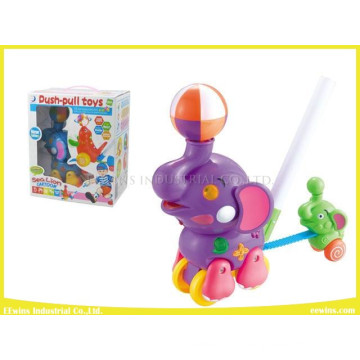 Push Pull Toys Jouets musicaux électriques Happy Elephant Toys